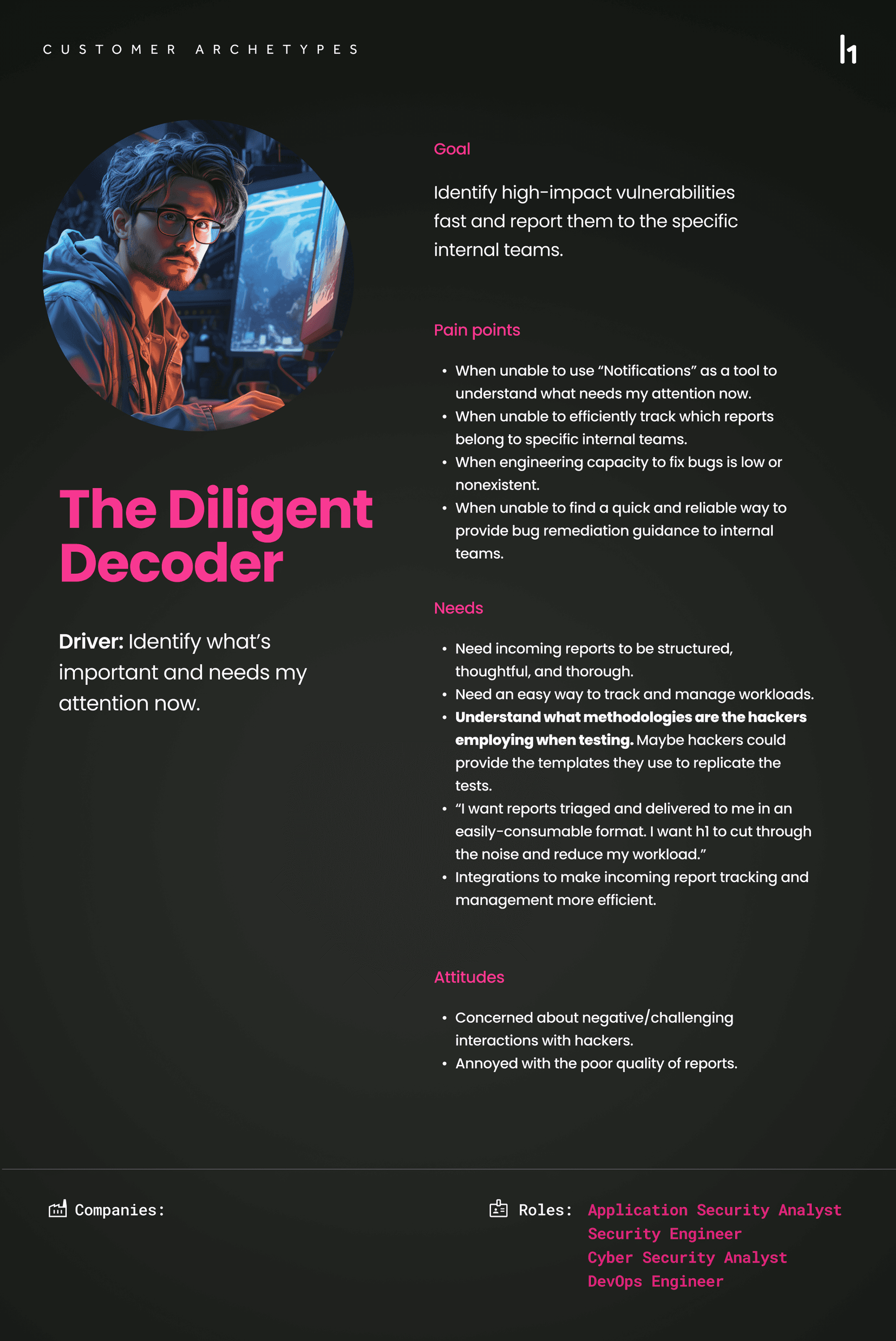 The Diligent Decoder archetype profile